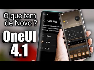 NOVIDADES DA OneUI 4.1 | Tem muita coisa interessante confira !