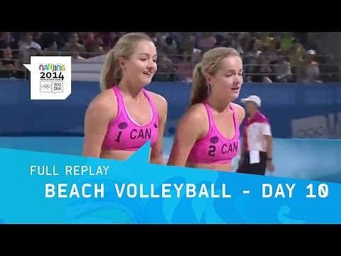 Beach Volleyball - Women's Bronze & Gold Medal | Full Replay | Nanjing 2014 Youth Olympic Games