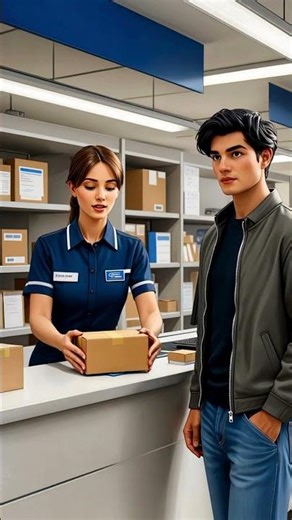 Learn German at the post office 📦 Pick up a package in German