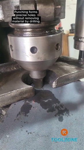 Sheet Metal Punching | Precision Press #factoryprocess