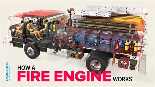 How a Fire Engine Works