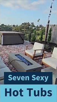 7 different hot tubs for your backyard #shorts