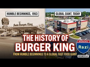 The History of Burger King: From Humble Beginnings to a Global Fast Food Giant 🍔🤴