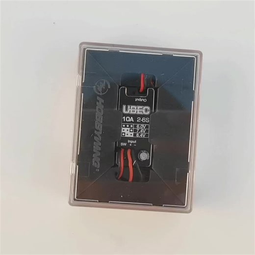 Hobbywing新しい防水UBEC10A電圧レギュレーターモジュール2-6S 6/7.4/8.4V10A RCカーパーツ用の調整可能なメタルシェルBEC