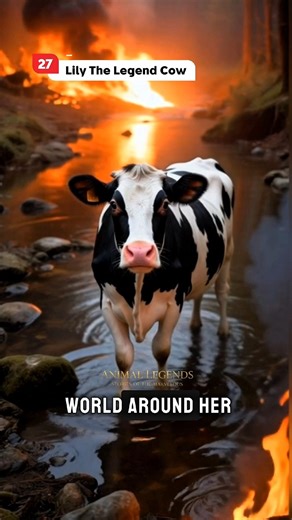 The Heroic Cow That Saved Its Owner From A Wildfire