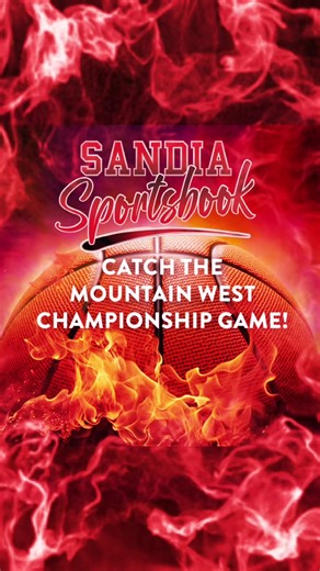 Today 4pm join us at Sandia Sportsbook!
