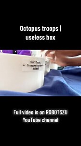 Octopus troops ｜ useless box ｜ advance machine #handmade #useles... #DIY | Machine Specialist