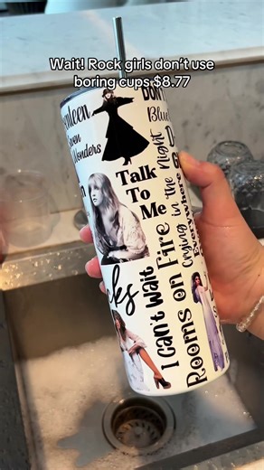 Fleetwood Mac fans, this one’s for you#cup #tumbler #fleetwoodmac #tiktokshopholidayhaul #stevienicks