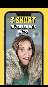 1.2K views | 3 of my favorite short inverted bob wigs! #wigwearer #over50andfabulous #easybeauty #wiglife #alternativehair #lacefrontwig #syntheticwig #hairtransformation | Wakeup with Purpose by Erica | Facebook