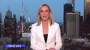 Armed thieves have swarmed a Braeside service station scaling the counter and terrorising the worker behind it. #9News | 9 News Melbourne