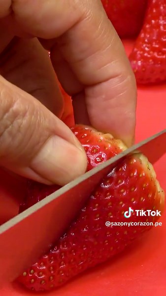 Delicioso Frozen de Fresa para el Verano