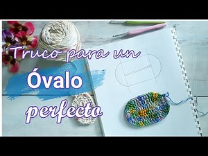 How to Crochet an Oval – Any Size, No Pattern | Crochetcosas