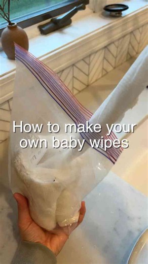 How to make your own baby wipes at home