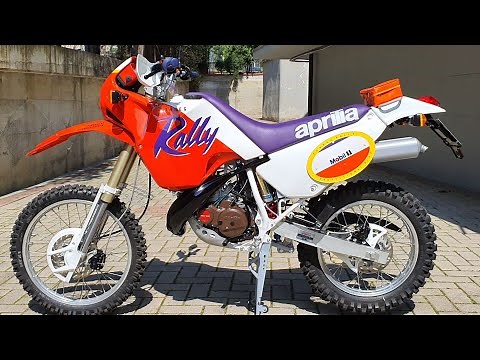 Aprilia Tuareg Rally 125 restauro totale completo compreso Rotax 123