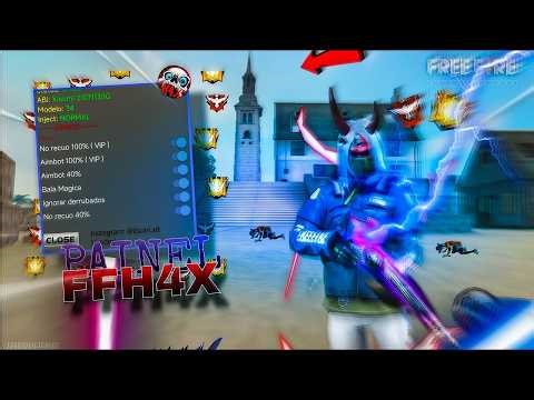 INJECTOR FFH4X V1 😳 COM HS PESCOÇO 🤯 TODOS ANDROID 🥶 SEVIDOR BRASILEIRO 🇧🇷