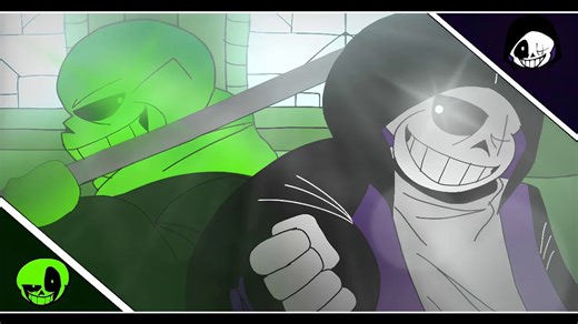 【Undertale动画/中字】Green Vs Epic [ SEGMENT 1 ]（BY：Ghost Animator）