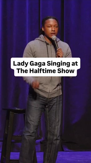 Lady Gaga singing at the Bad Bunny halftime show | Josh Johnson