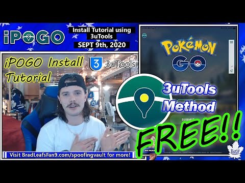 iPOGO Install Tutorial - 3uTools Method - Free Spoofing in 2020