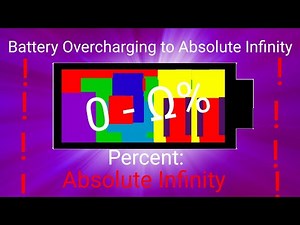 Battery Overcharging to ABSOLUTE INFINITY PERCENT!!!???