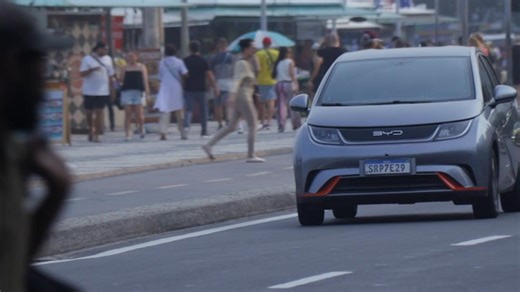 Brazilian rideshare driver benefits from switching to EV