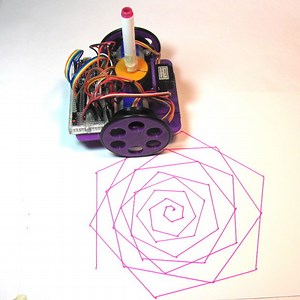 Low-Cost, Arduino-Compatible Drawing Robot