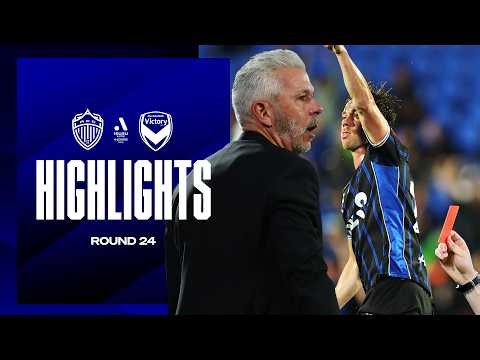 Red Card Chaos in heated rivalry 🔴 | Auckland FC v Melbourne Victory Highlights