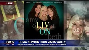Update! Many of you mentioned not being able to view the link for this interview. I have uploaded a better version that should work! Re: Watch Olivia Newton-John, Amy Sky and I talk about our new album Liv On, all about bereavement and finding hope after loss, which is available on CD in September, but we give a little preview in this interview so check it out! The Compassionate Friends/USA | Beth Nielsen Chapman