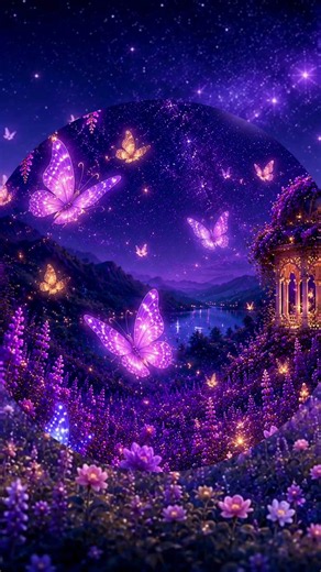 🦋 Butterfly Dreams Lullaby ✨ A Magical Bedtime Moment for Babies & Toddlers 🌙💜