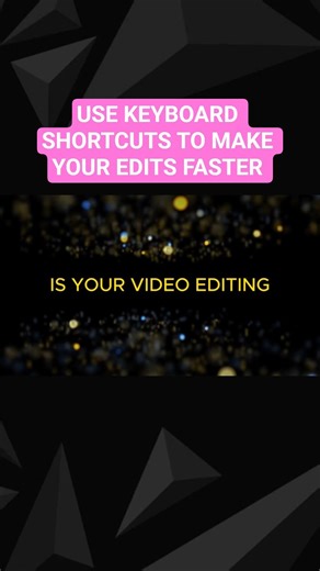 Capcut PC Keyboard shortcut for faster edits