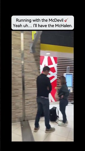 Eddie Van Halen's Own McDonald's Found in Atlanta Airport 🎸 #EVH #Atlanta #McDonalds #vanhalen