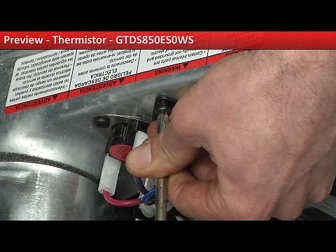 GE Dryer - Not Heating - Thermistor Repair and Diagnostic