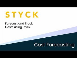 Forecast and Track Costs with Styck