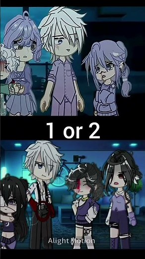1 or 2 || Gachaclub TikTok Episode #71 #gacha #gachaclub #gachalife #гача #гачалайф #гачаклуб