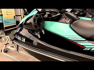 Twin Kawasaki Jetski's with Crazy Loud Kicker Marine Speakers