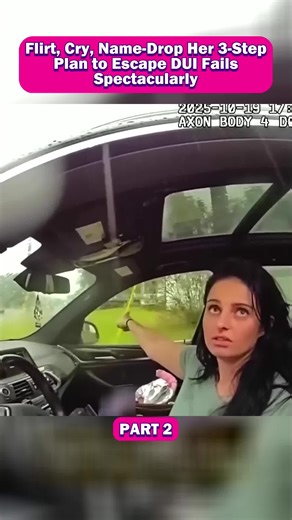 Part 2 - Flirt, Cry, Name-Drop Her 3-Step Plan to Escape DUI Fails Spectacularly