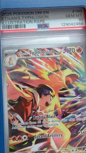 Unboxing a PERFECT PSA 10 Ethan's Typhlosion from eBay!