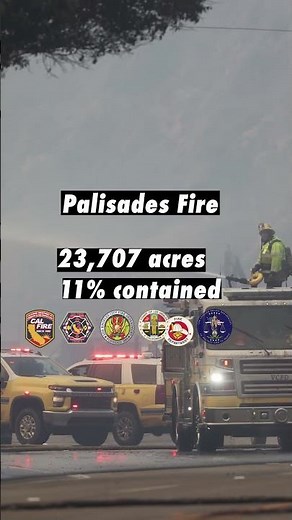 Southern California Fire Activity Update Jan. 12 #palisadesfire #Eatonfire #calfirefirefighters