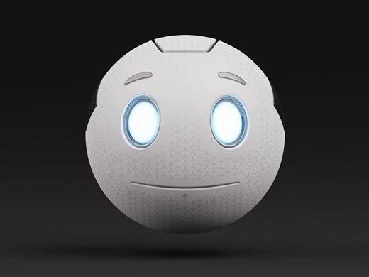Angry - Robotic 3D emoji animation