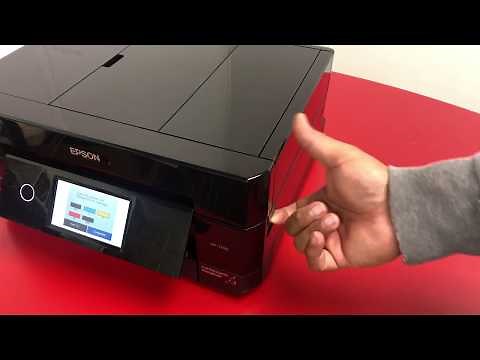 How to replace Epson XP 640 ink, manually or with the on screen assist.