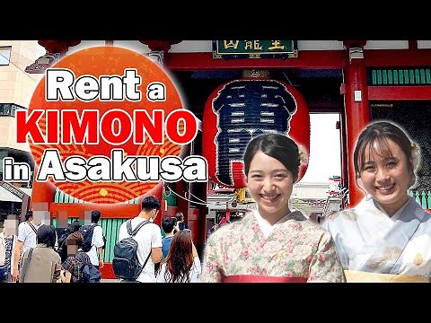 【Asakusa, Tokyo】Rent a Kimono ! Wear your favorite kimono and enjoy Japan!