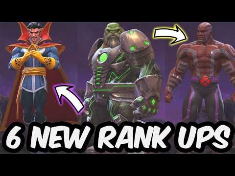 My Next Rank 5 Champion IS AN ABSOLUTE BANGER + 5 New Rank 4 Rank Ups - Marvel Contest of Champions