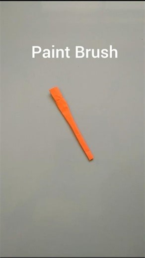 Origami Paper Paint Brush #craft #creativearyan2