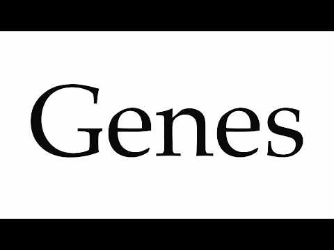 How to Pronounce Genes