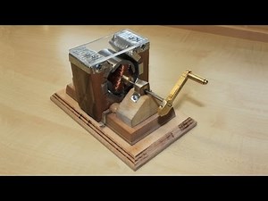 Gleichstrom Generator selbstbau