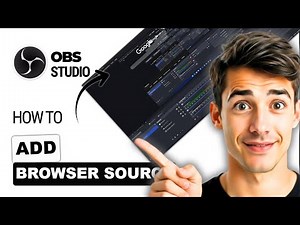 How to add browser source in OBS Studio (Easiest Way)(2026 Guide)