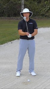 Here’s the thing about greenside bunkers… Most golfers baby it and try to “just get it out.” That’s how you end up blading one into the next county 🌎… or chunking it two feet in front of you. 👉 The real move? - **Face wide open** (seriously, don’t be shy). - **Big, aggressive swing** — we’re talking 60–70 mph, like a nearly full wedge swing. - **Hit the sand 4–6 inches behind the ball**, and let the loft do the work. Why? - The loft takes off most of the ball speed, so even if you swing hard, 