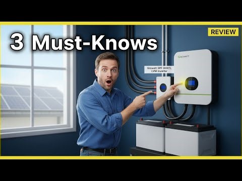 3 Things You Need To Know About The Growatt SPF 3000TL LVM Inverter | Review