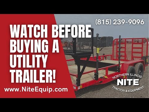 WATCH THIS Before Buying a Utility Trailer