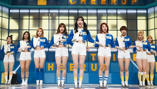 补更4K舞台！【Twice】160428 人气歌谣-Cheer Up舞台+直拍[4K]
