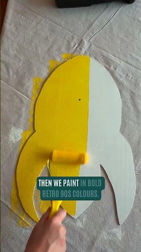 How to make a retro rocket clock - Bunnings Warehouse #diy #retro #clock